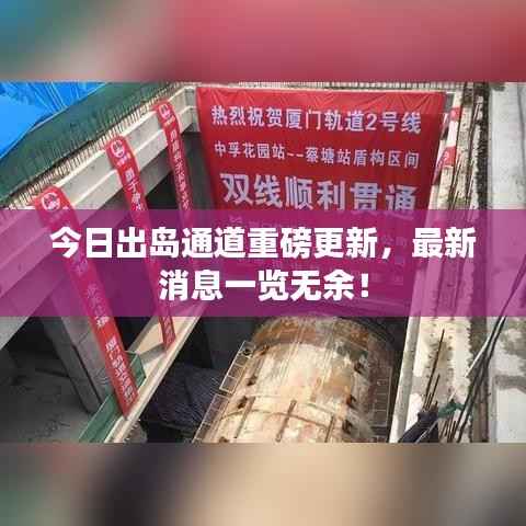 今日出岛通道重磅更新,最新消息一览无余!