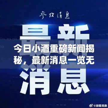 今日小酒重磅新闻揭秘，最新消息一览无余