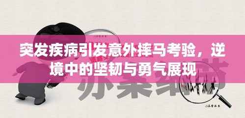 突发疾病引发意外摔马考验，逆境中的坚韧与勇气展现
