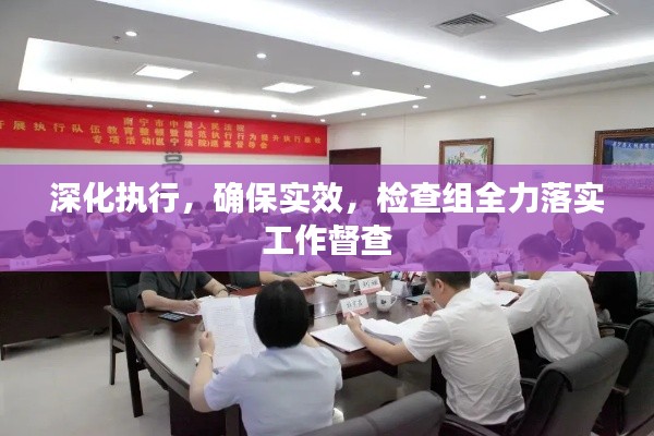 深化执行，确保实效，检查组全力落实工作督查
