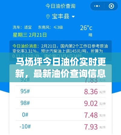 马场坪今日油价实时更新，最新油价查询信息一网打尽！
