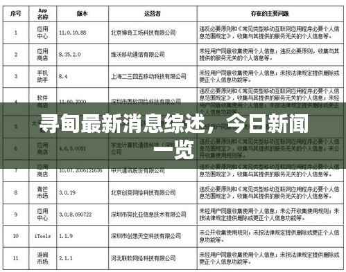 寻甸最新消息综述，今日新闻一览