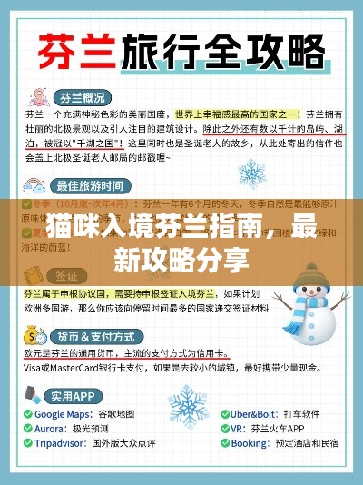 猫咪入境芬兰指南，最新攻略分享