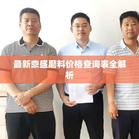 最新鼎盛磨料价格查询表全解析