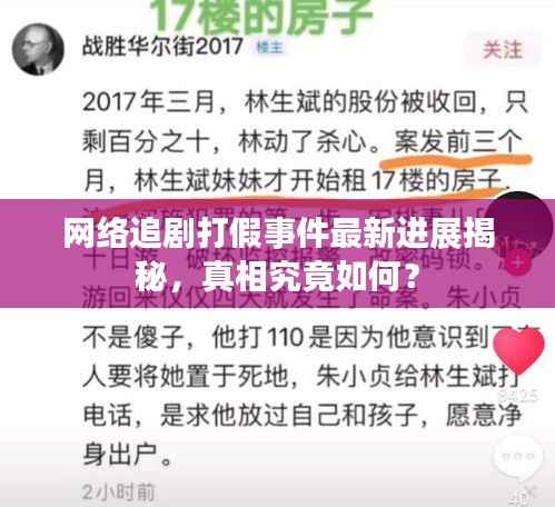 网络追剧打假事件最新进展揭秘，真相究竟如何？
